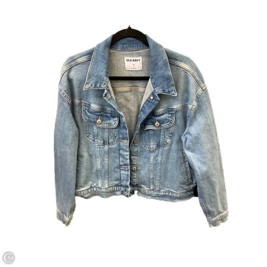 Jacket Denim By Old Navy In Blue Denim, Size: Xxl