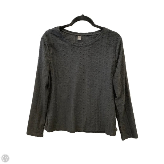 Top Long Sleeve By Shein In Black, Size: L