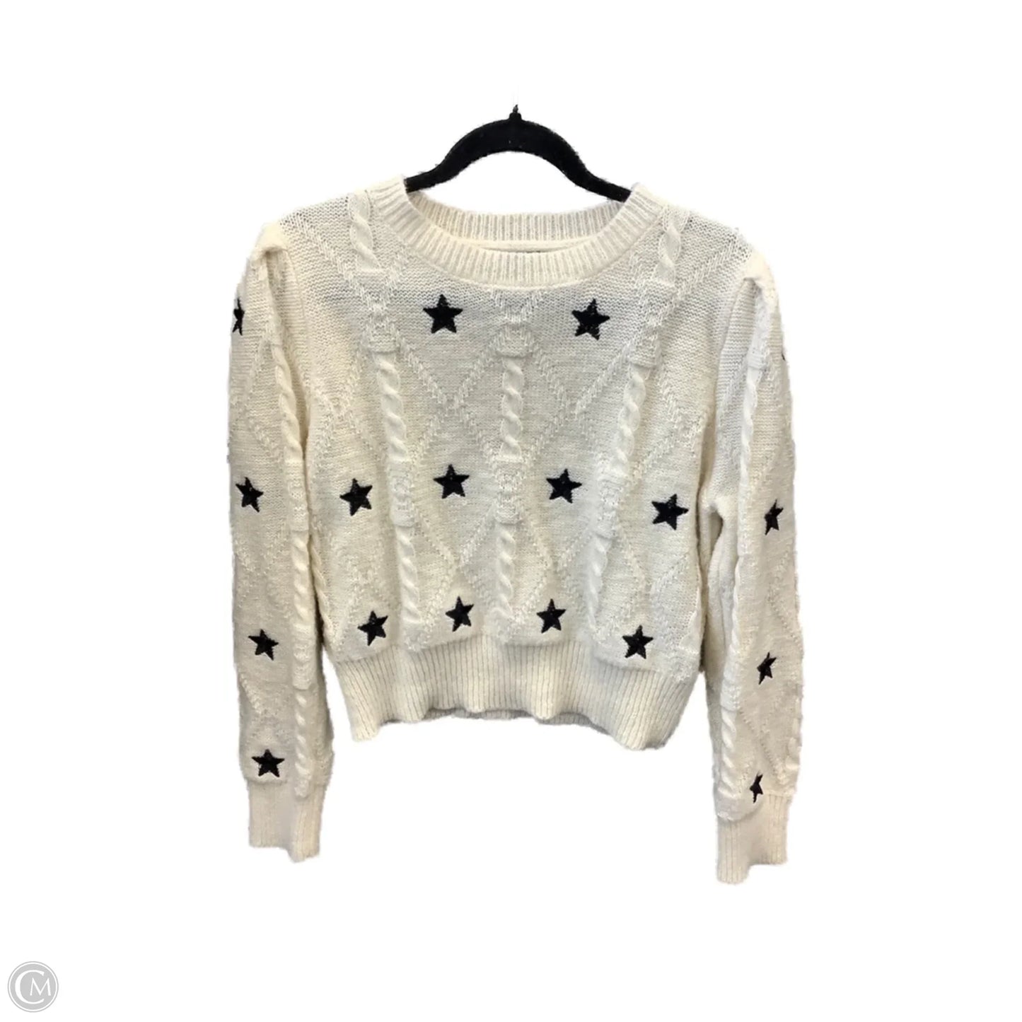 Sweater By Shein In White, Size: L