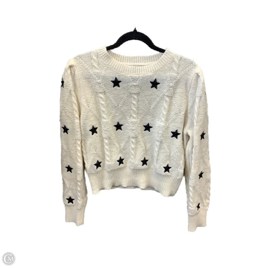 Sweater By Shein In White, Size: L