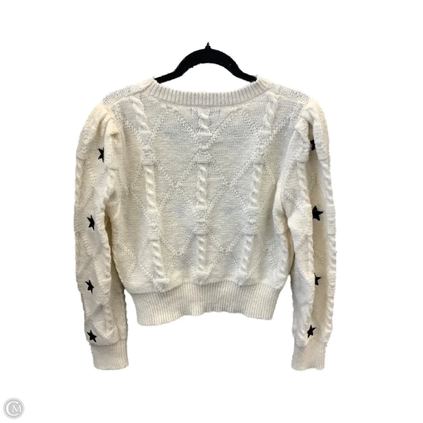 Sweater By Shein In White, Size: L