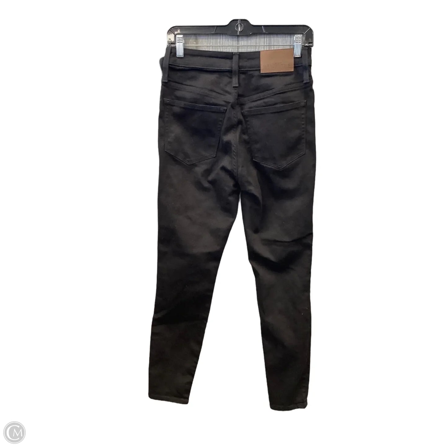 Jeans Skinny By J. Crew In Black Denim, Size: 6