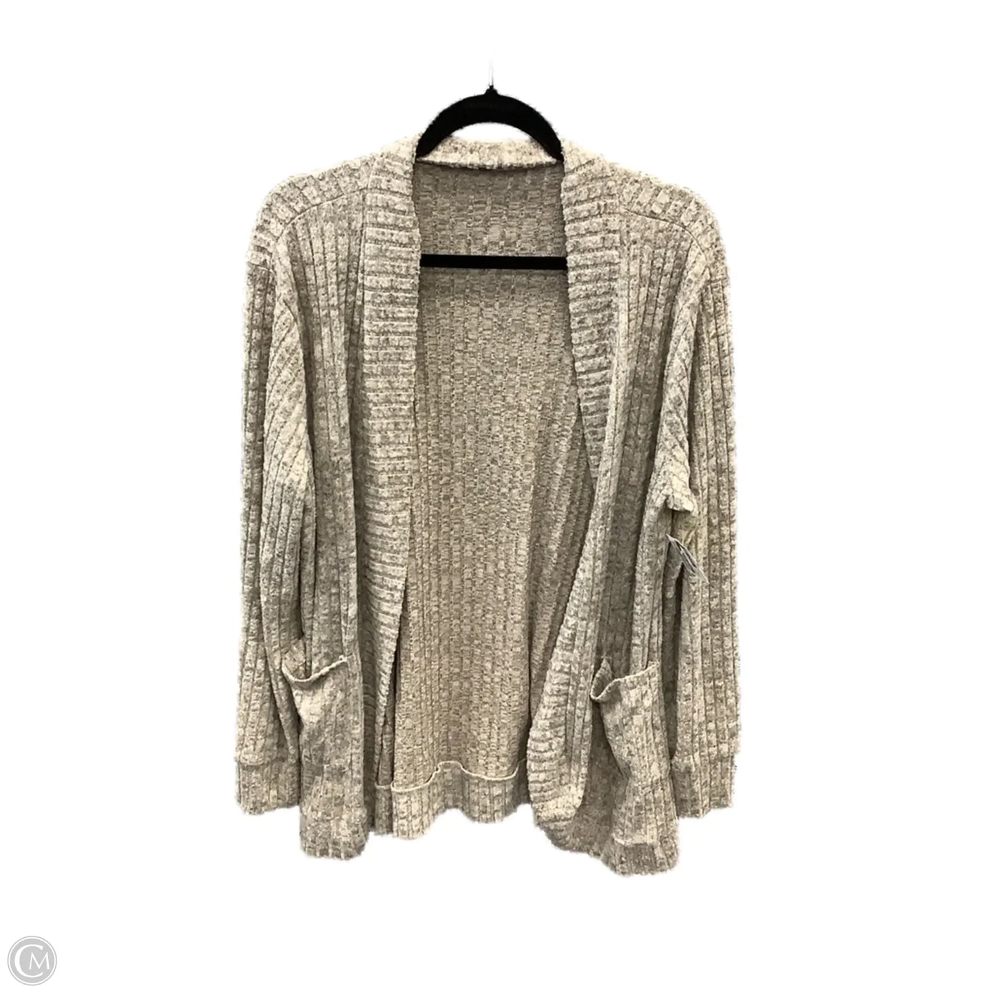Cardigan By Clothes Mentor In Brown, Size: Xl