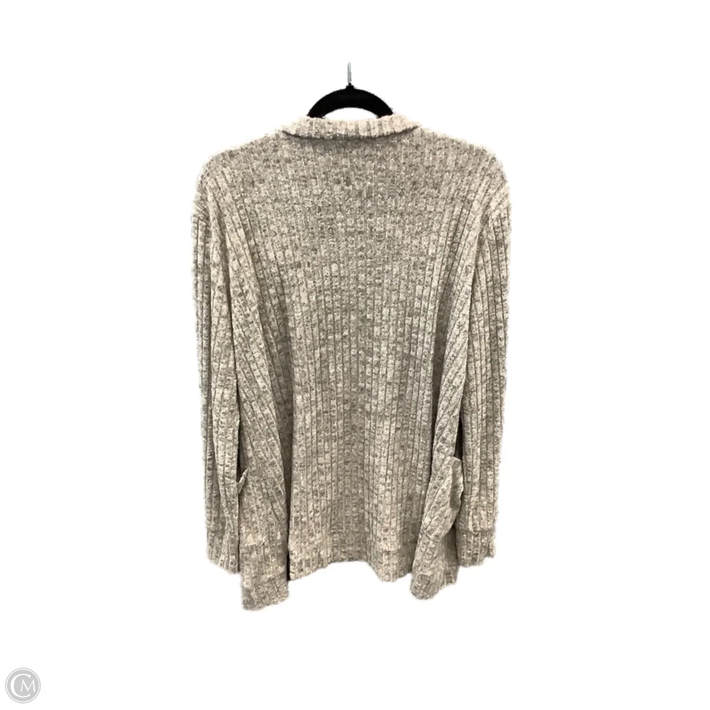 Cardigan By Clothes Mentor In Brown, Size: Xl