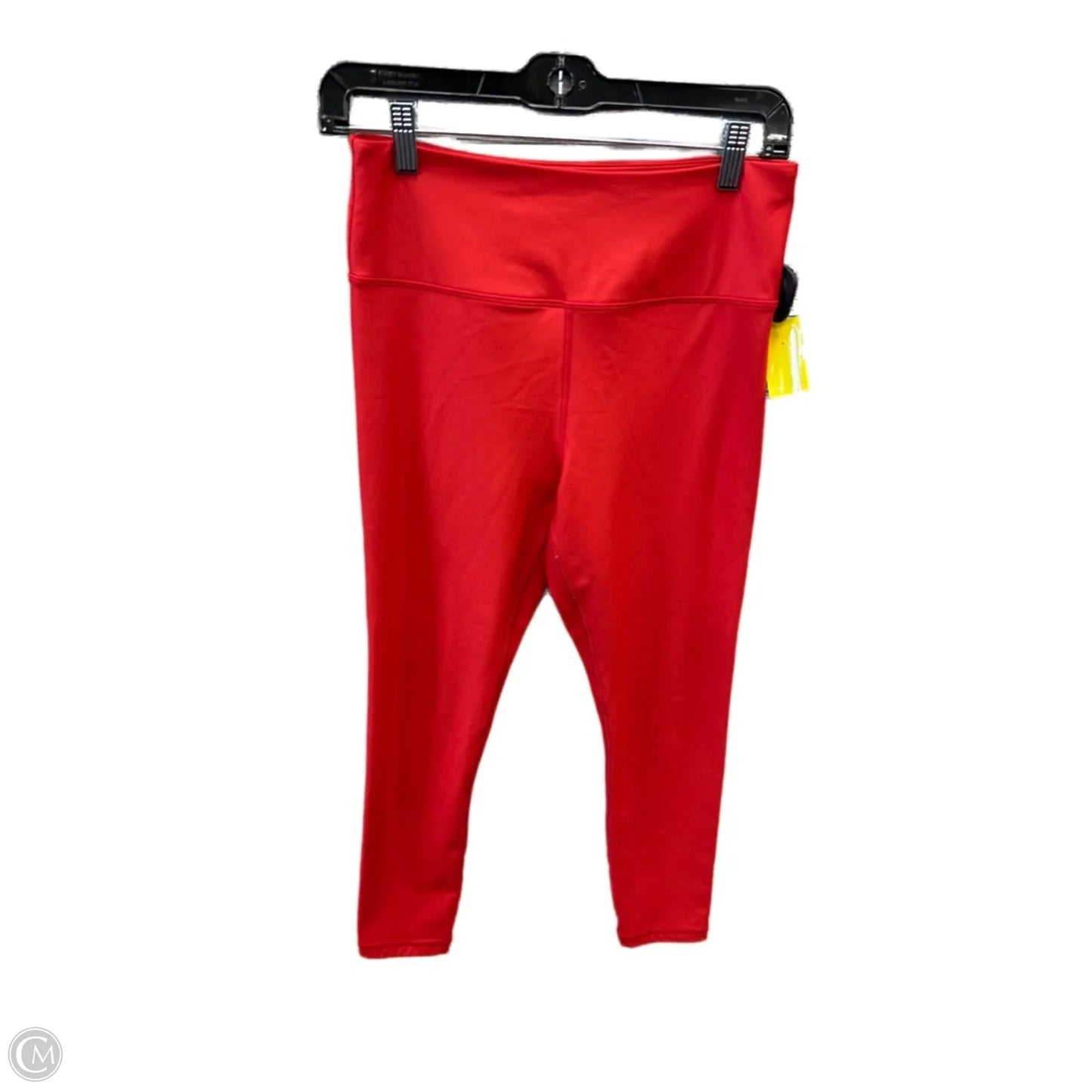 Athletic Leggings By Zyia In Red, Size: M