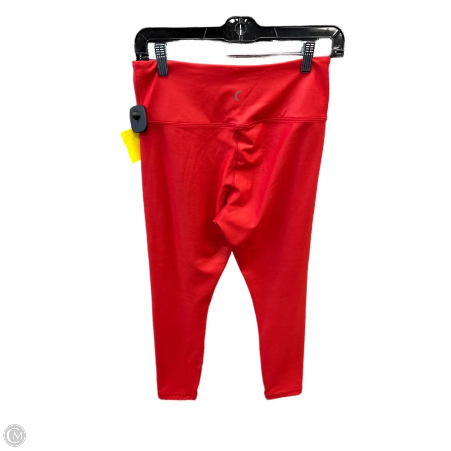 Athletic Leggings By Zyia In Red, Size: M