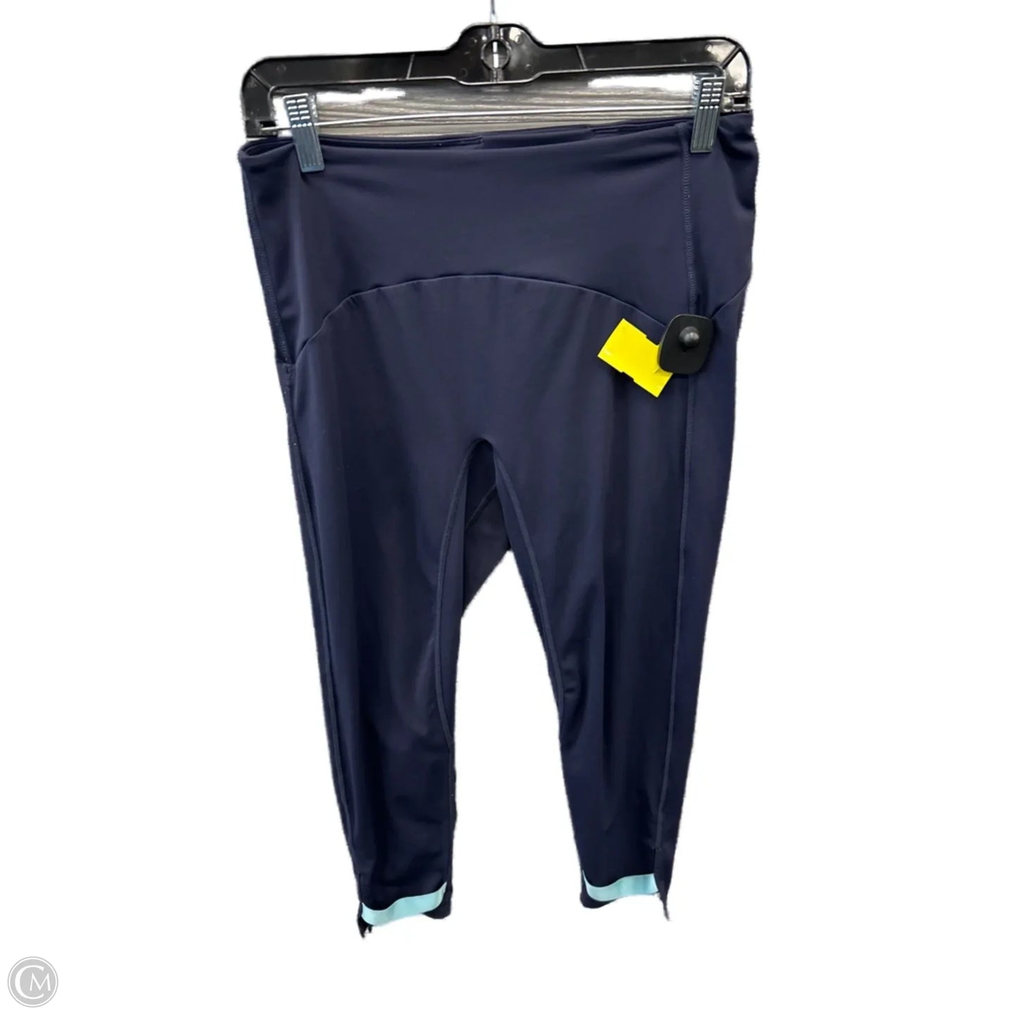 Athletic Leggings Capris By Zyia In Navy, Size: M