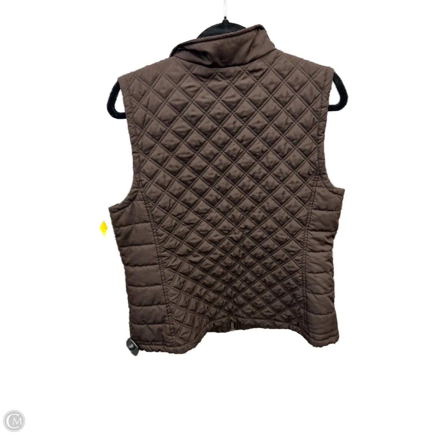 Vest Puffer & Quilted By Christopher And Banks In Brown, Size: L