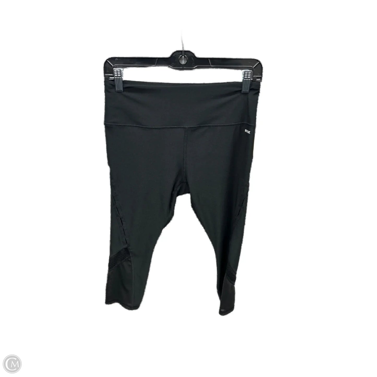 Athletic Leggings Capris By Rbx In Black, Size: M