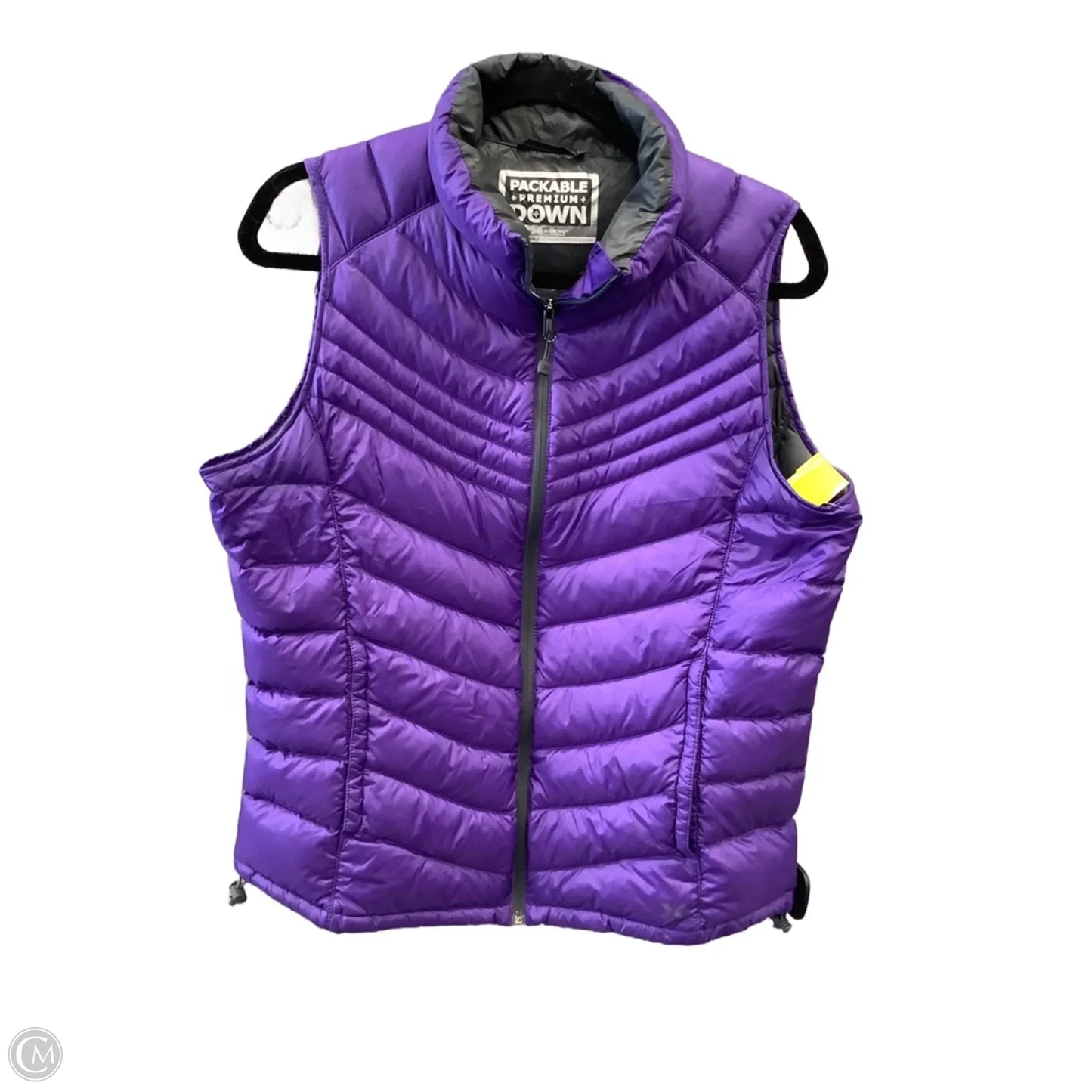 Vest Puffer & Quilted By Xersion In Purple, Size: L