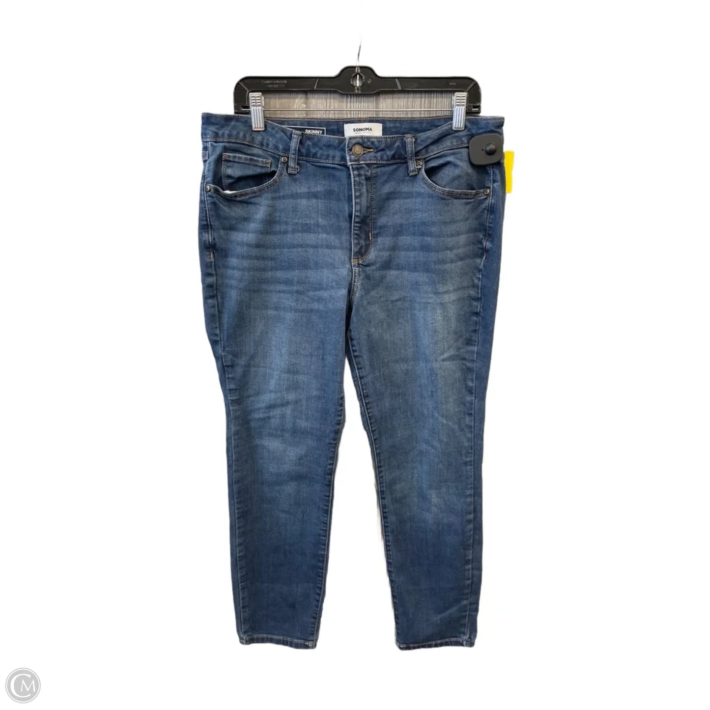 Jeans Skinny By Sonoma In Blue Denim, Size: 14p