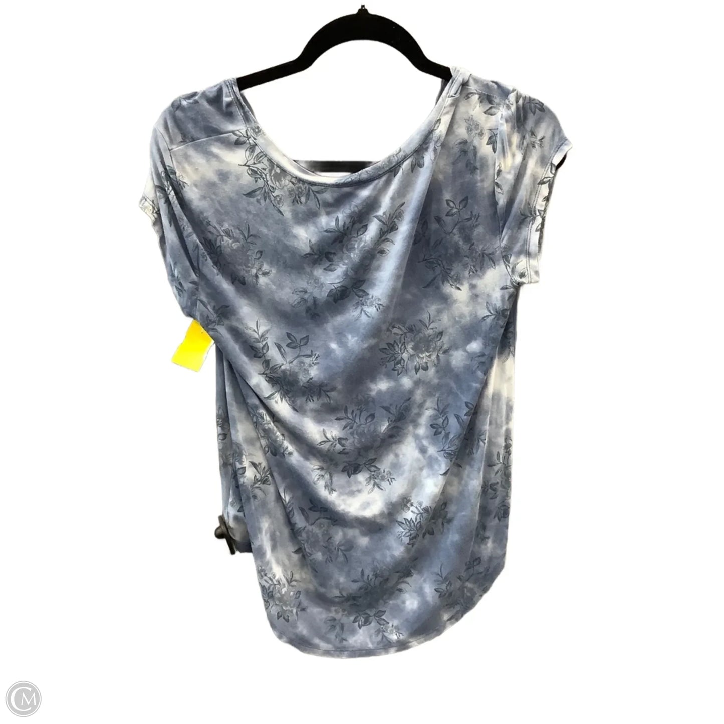 Top Short Sleeve By American Eagle In Blue, Size: S