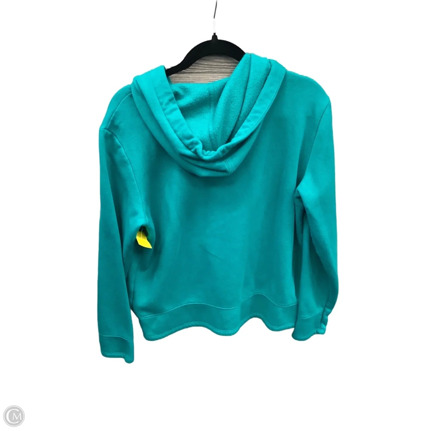 Sweatshirt Hoodie By Nautica In Teal, Size: S