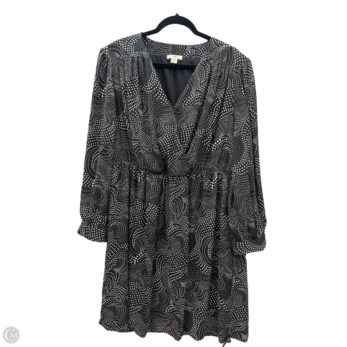 Dress Party Short By Cato In Black, Size: 3x