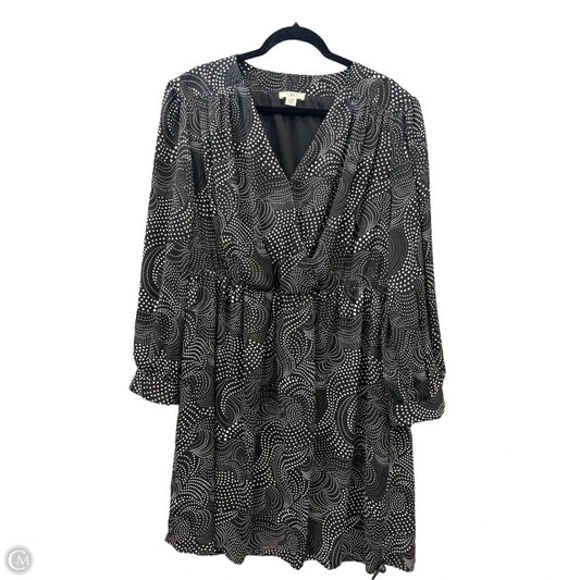 Dress Party Short By Cato In Black, Size: 3x