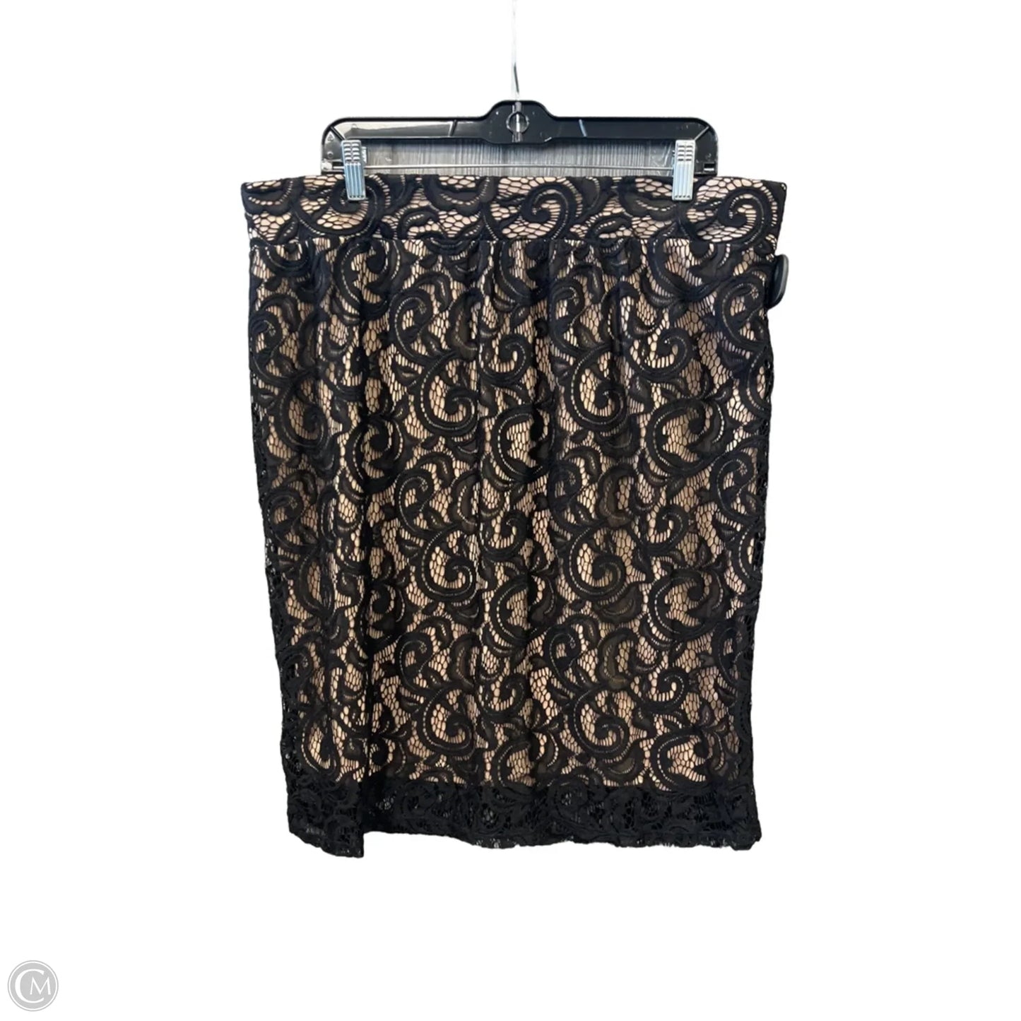 Skirt Midi By Maurices In Black & Brown, Size: 20