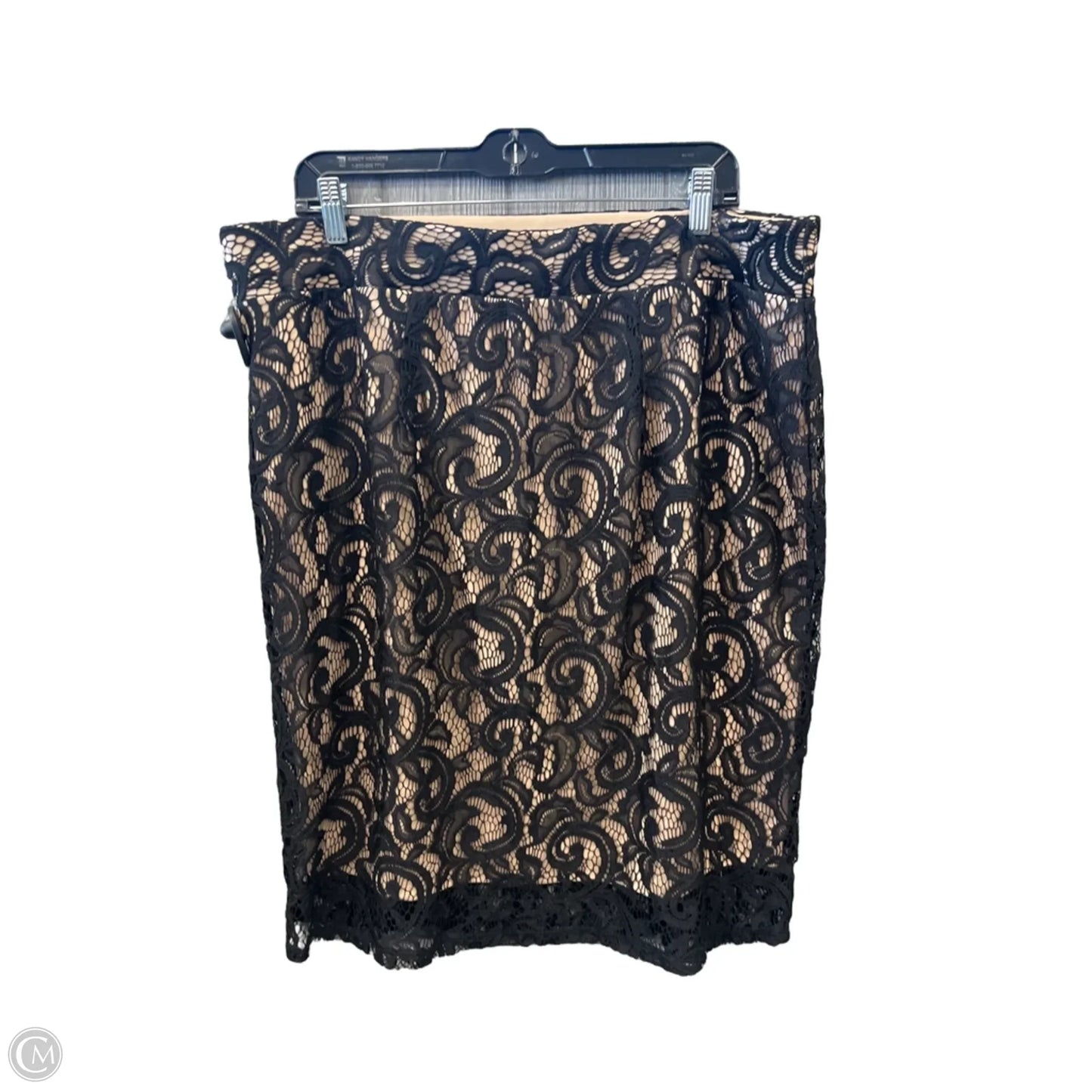 Skirt Midi By Maurices In Black & Brown, Size: 20
