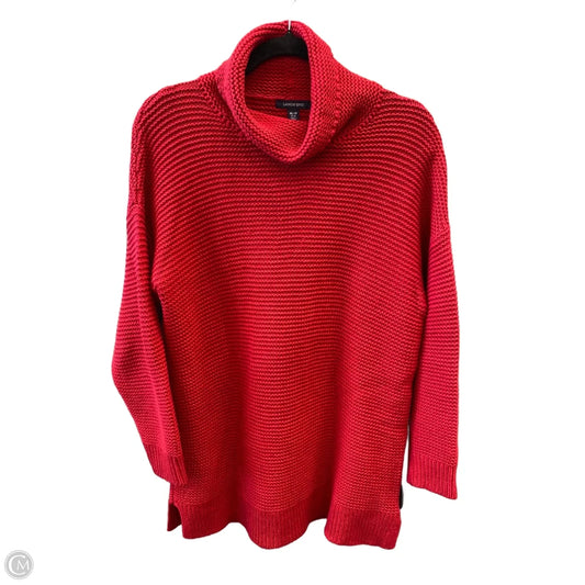 Sweater By Lands End In Red, Size: Mp
