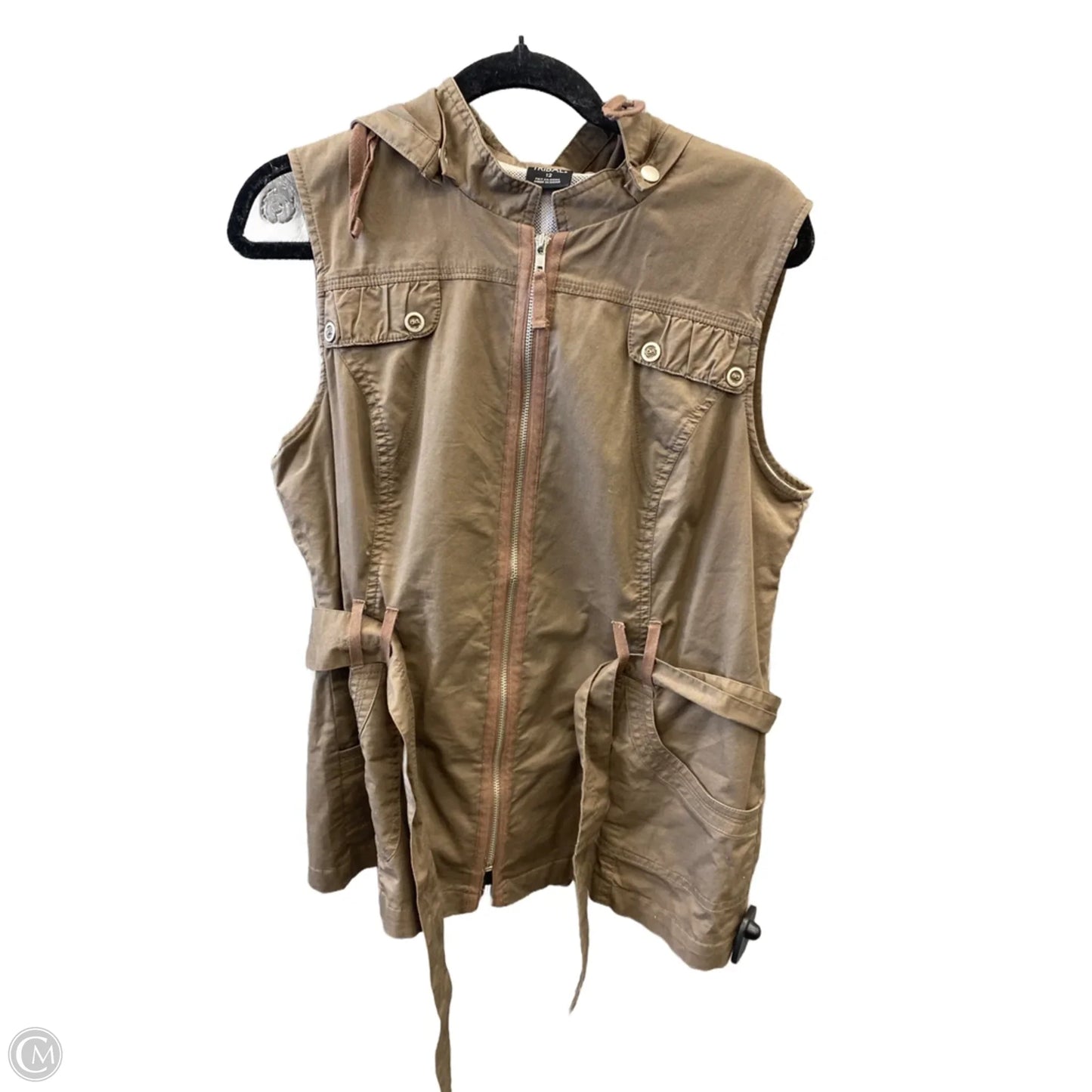 Vest Other By Tribal In Brown, Size: L