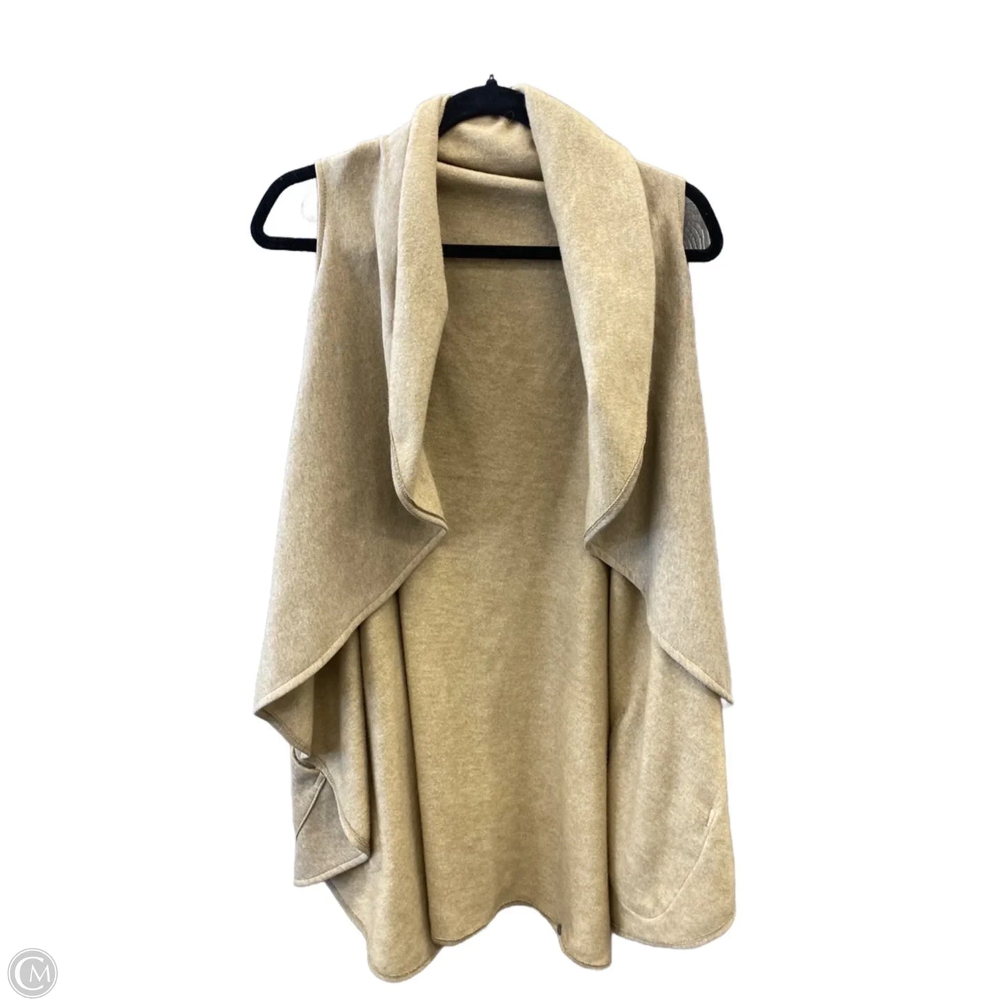 Vest Other By Clothes Mentor In Tan, Size: L