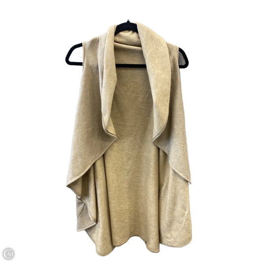 Vest Other By Clothes Mentor In Tan, Size: L