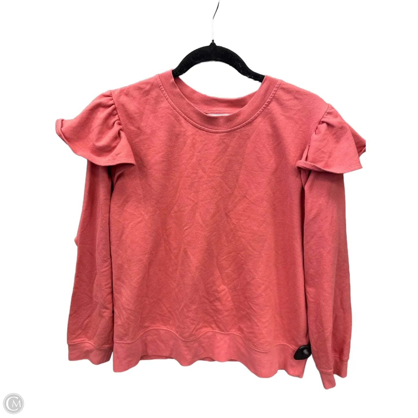 Top Long Sleeve By Time And Tru In Coral, Size: Xl