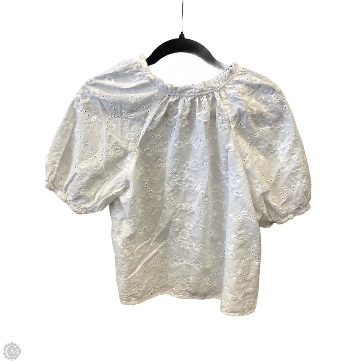 Top Short Sleeve By Falls Creek In White, Size: S