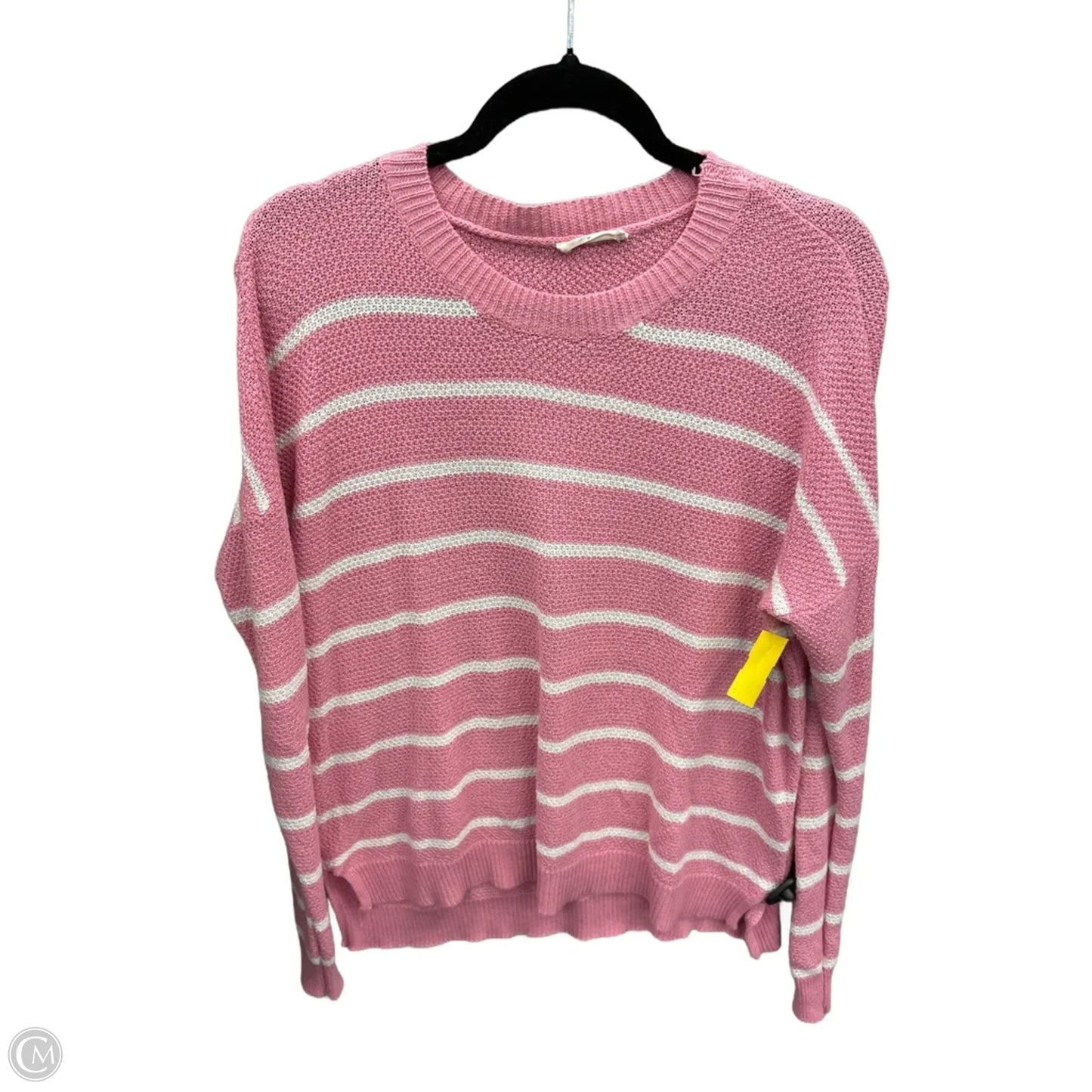Sweater By Clothes Mentor In Pink, Size: L