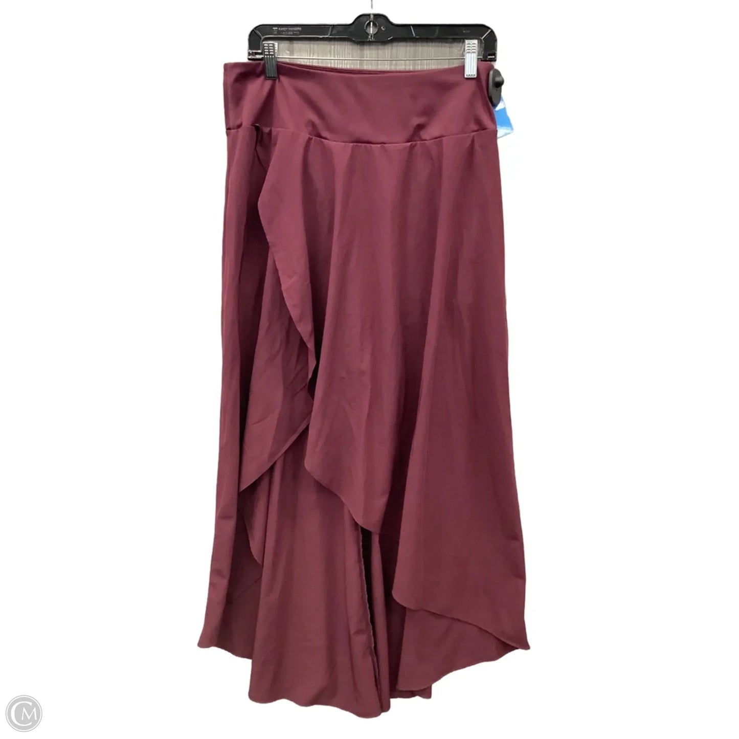Skirt Maxi By Cmf In Maroon, Size: 12