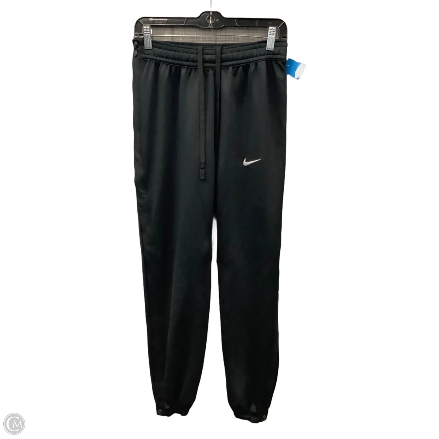 Athletic Pants By Nike Apparel In Black, Size: S