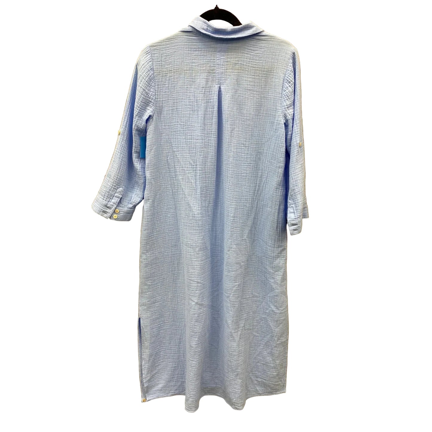 Dress Casual Midi By J. Jill In Blue, Size: Xs