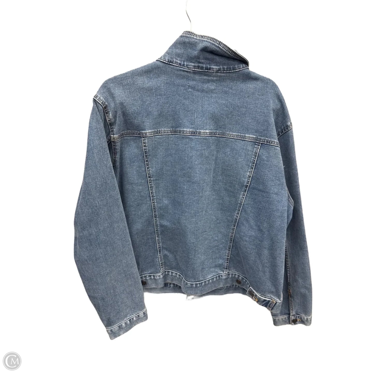 Jacket Denim By Time And Tru In Blue Denim, Size: 2x