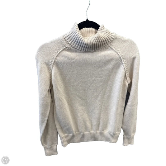 Sweater By Jeanne Pierre In Cream, Size: M