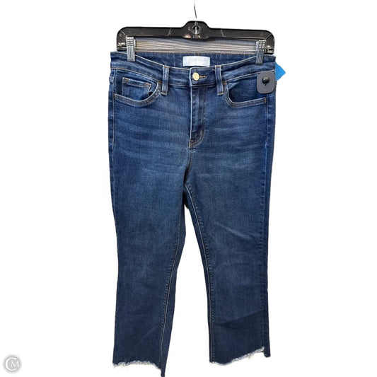 Jeans Straight By Vervet In Blue Denim, Size: 6
