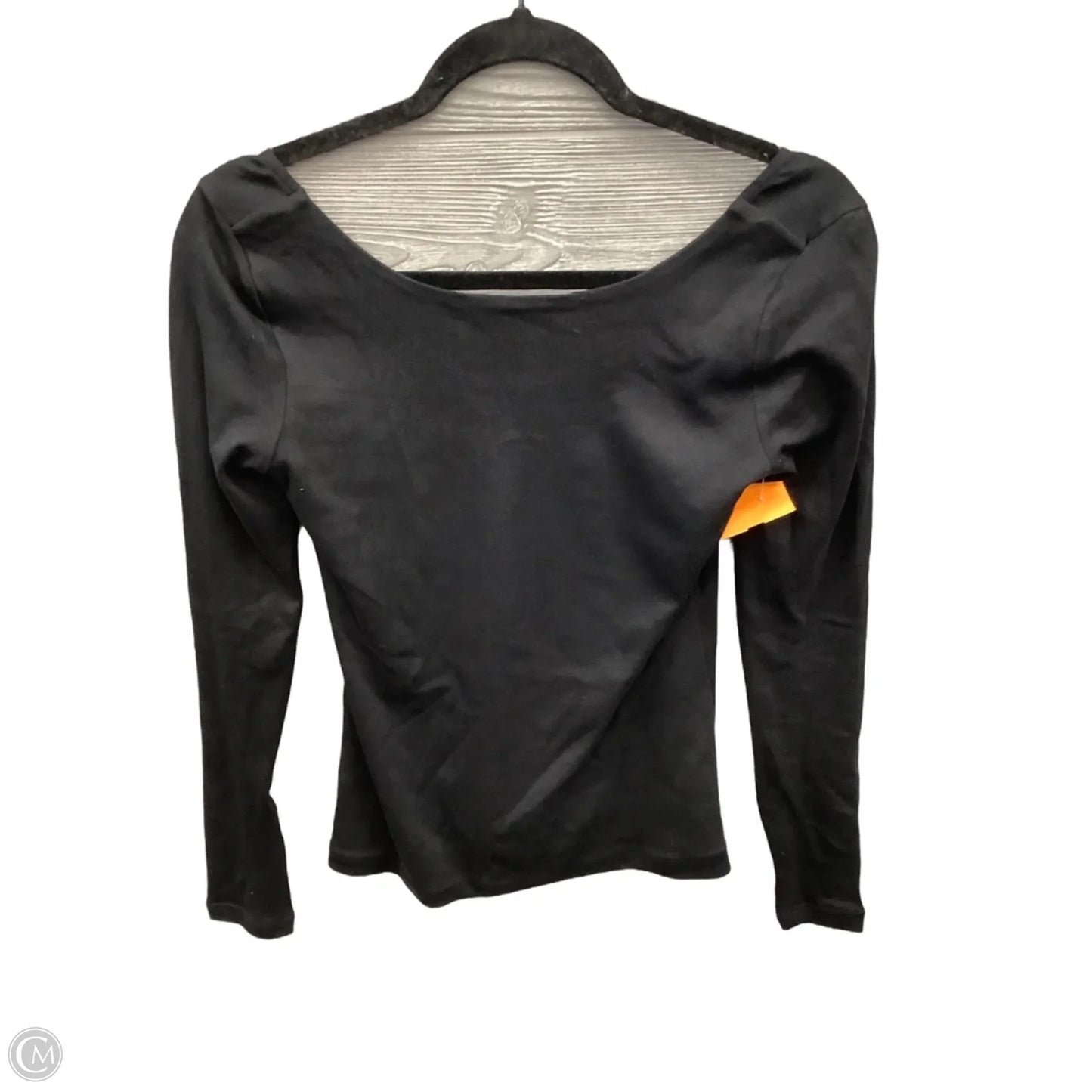 Top Long Sleeve Basic By Ann Taylor In Black, Size: Xs