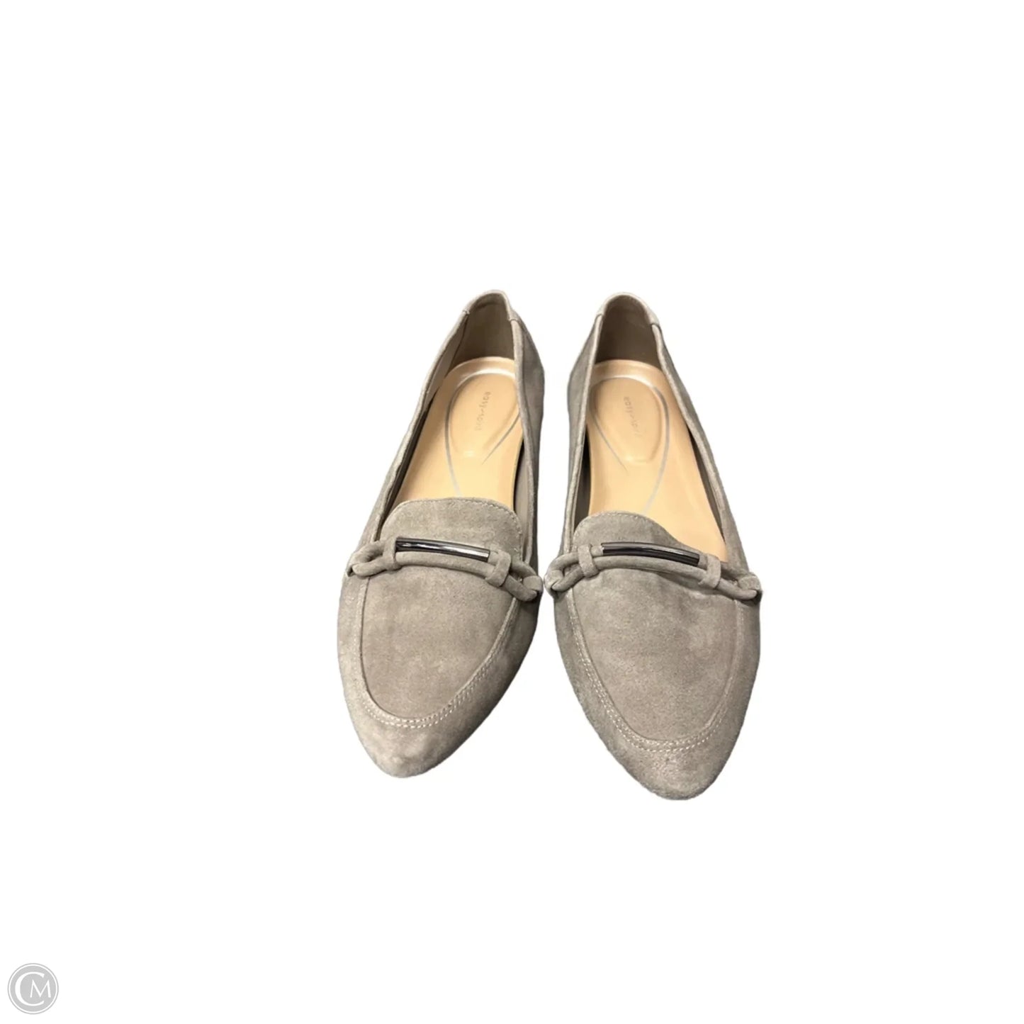 Shoes Flats By Easy Spirit In Grey, Size: 8