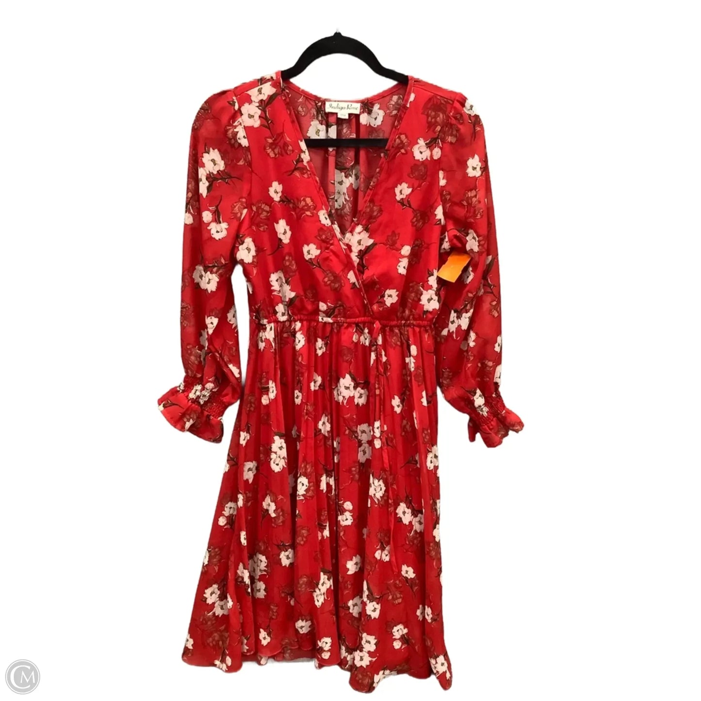 Dress Casual Short By Indigo Rose In Red, Size: Mp