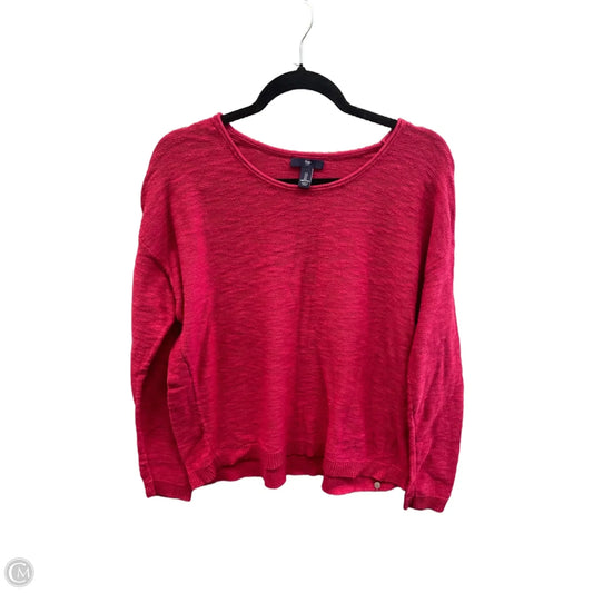 Top Long Sleeve By Gap In Pink, Size: L