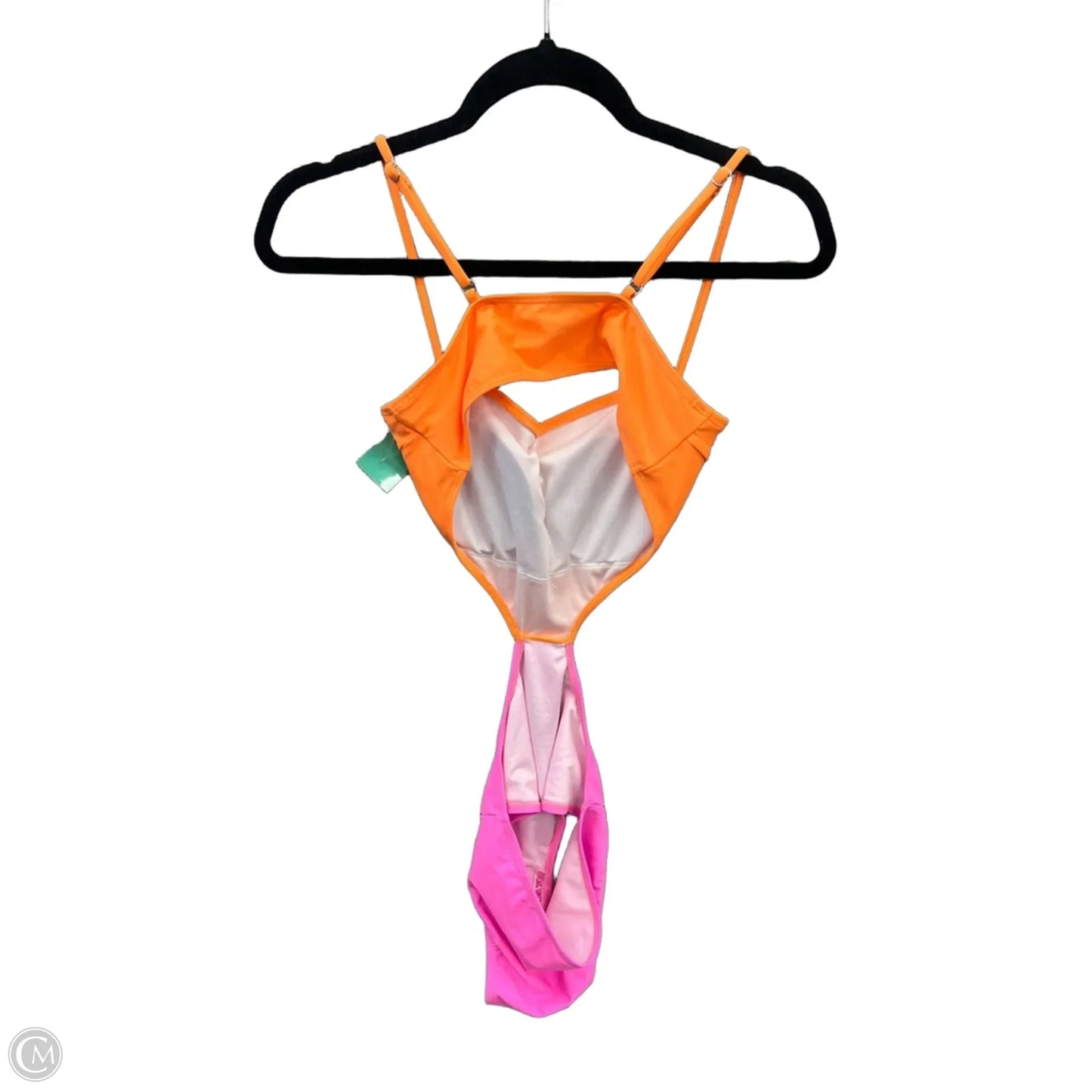 Swimsuit By Cmf In Orange & Pink, Size: M
