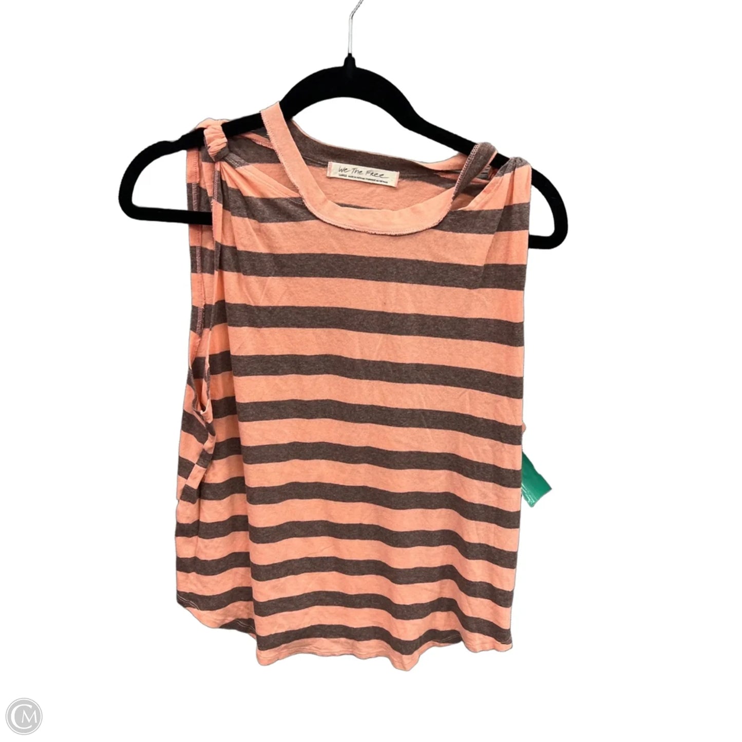 Top Short Sleeve By We The Free In Orange, Size: L