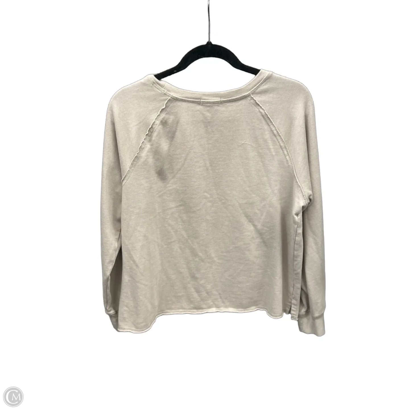 Top Long Sleeve By Maurices In Beige, Size: M