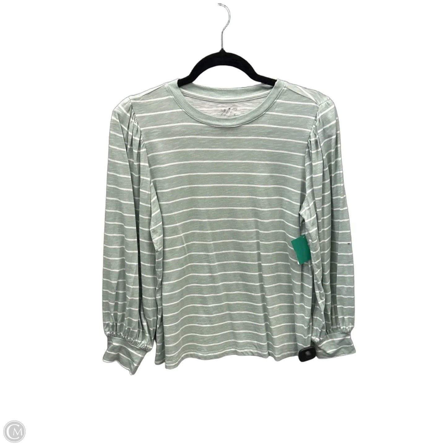 Top Long Sleeve By Maurices In Green, Size: M