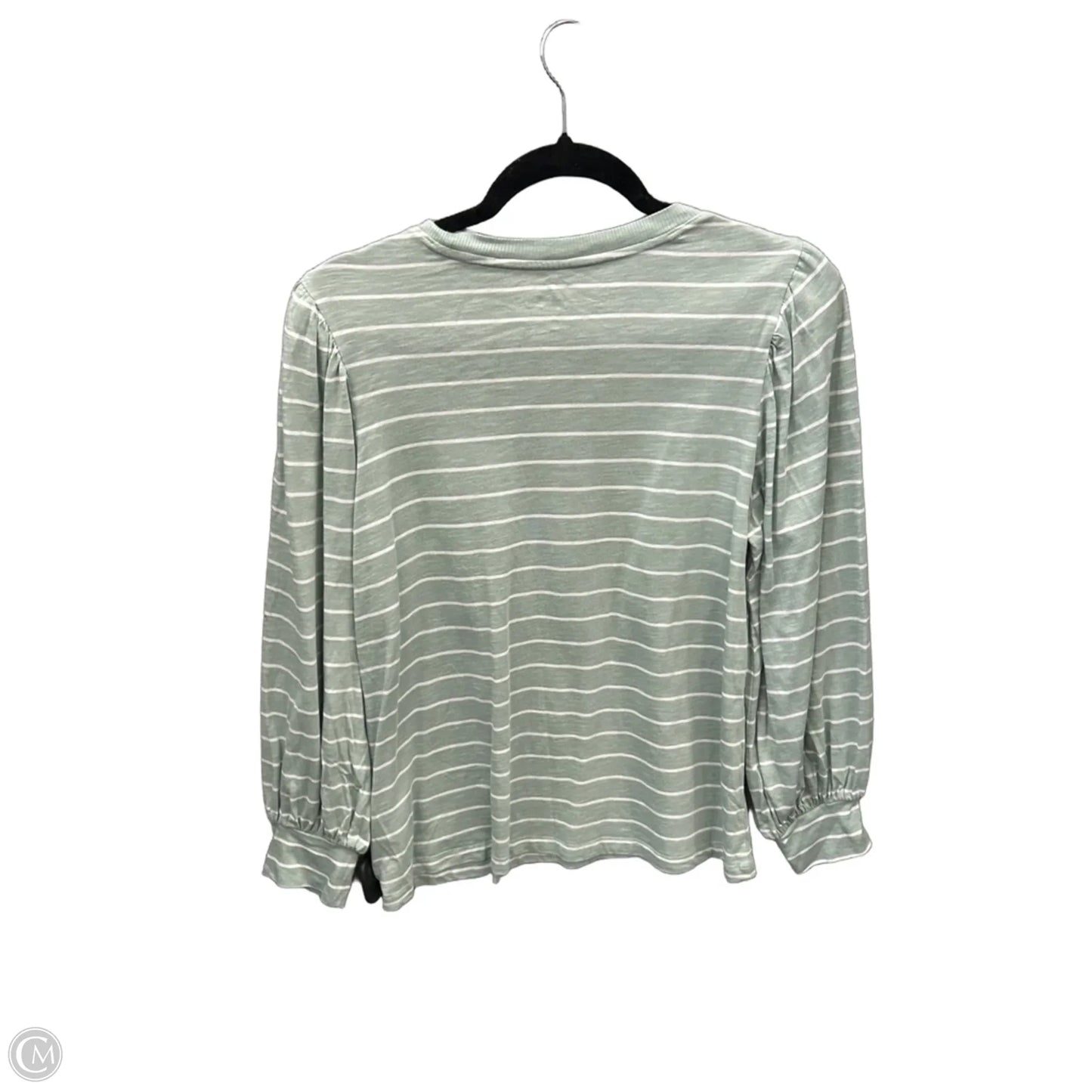 Top Long Sleeve By Maurices In Green, Size: M