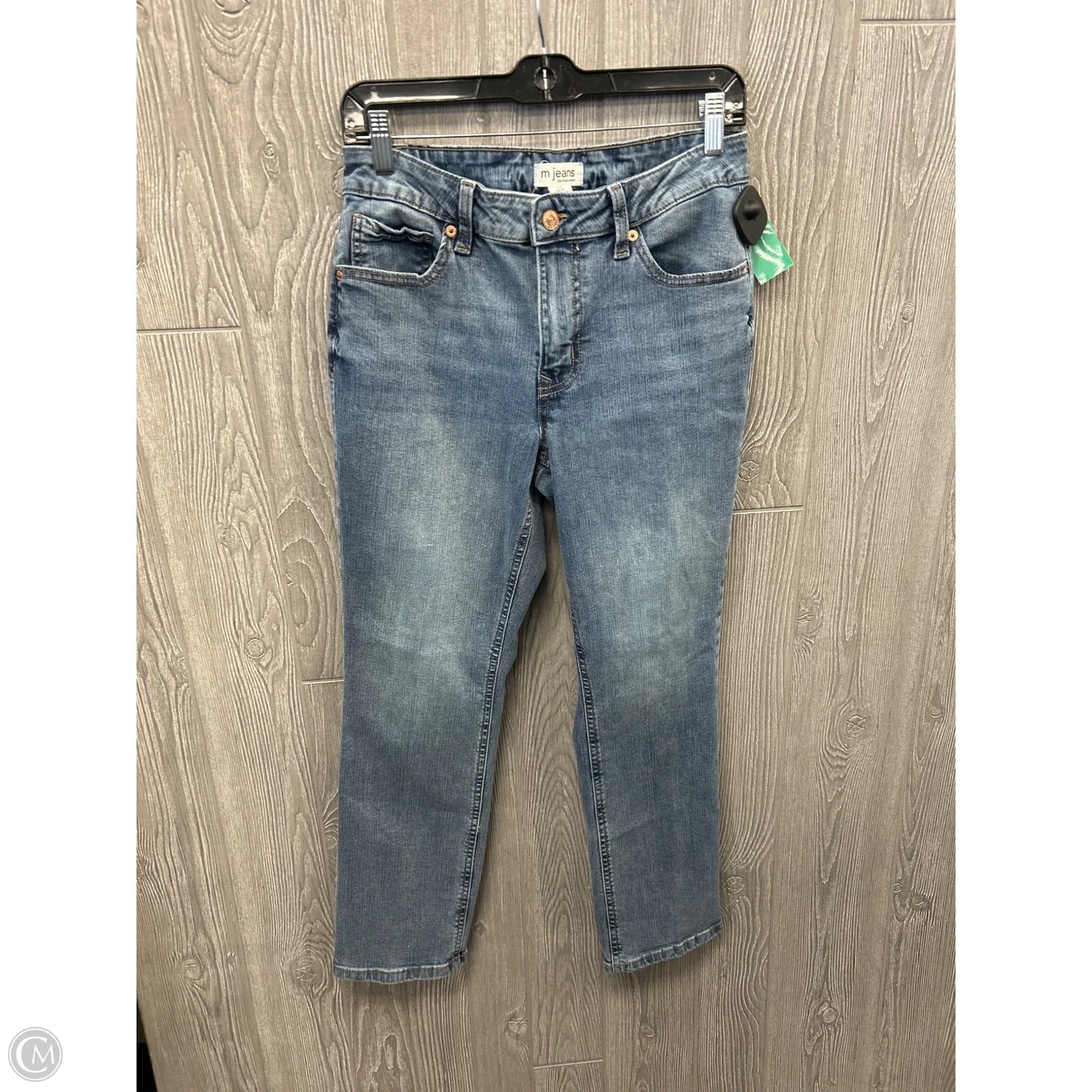 Jeans Straight By Maurices In Blue Denim, Size: 10p