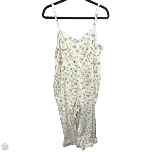 Jumpsuit By Old Navy In Floral Print, Size: Xl