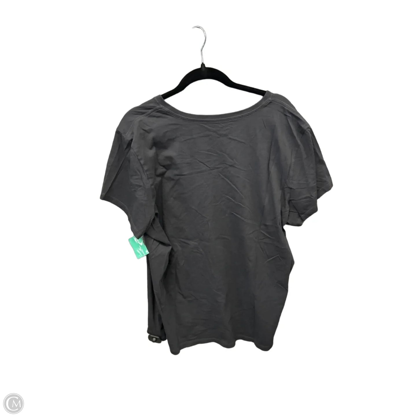 Top Short Sleeve By Life Is Good In Grey, Size: Xxl
