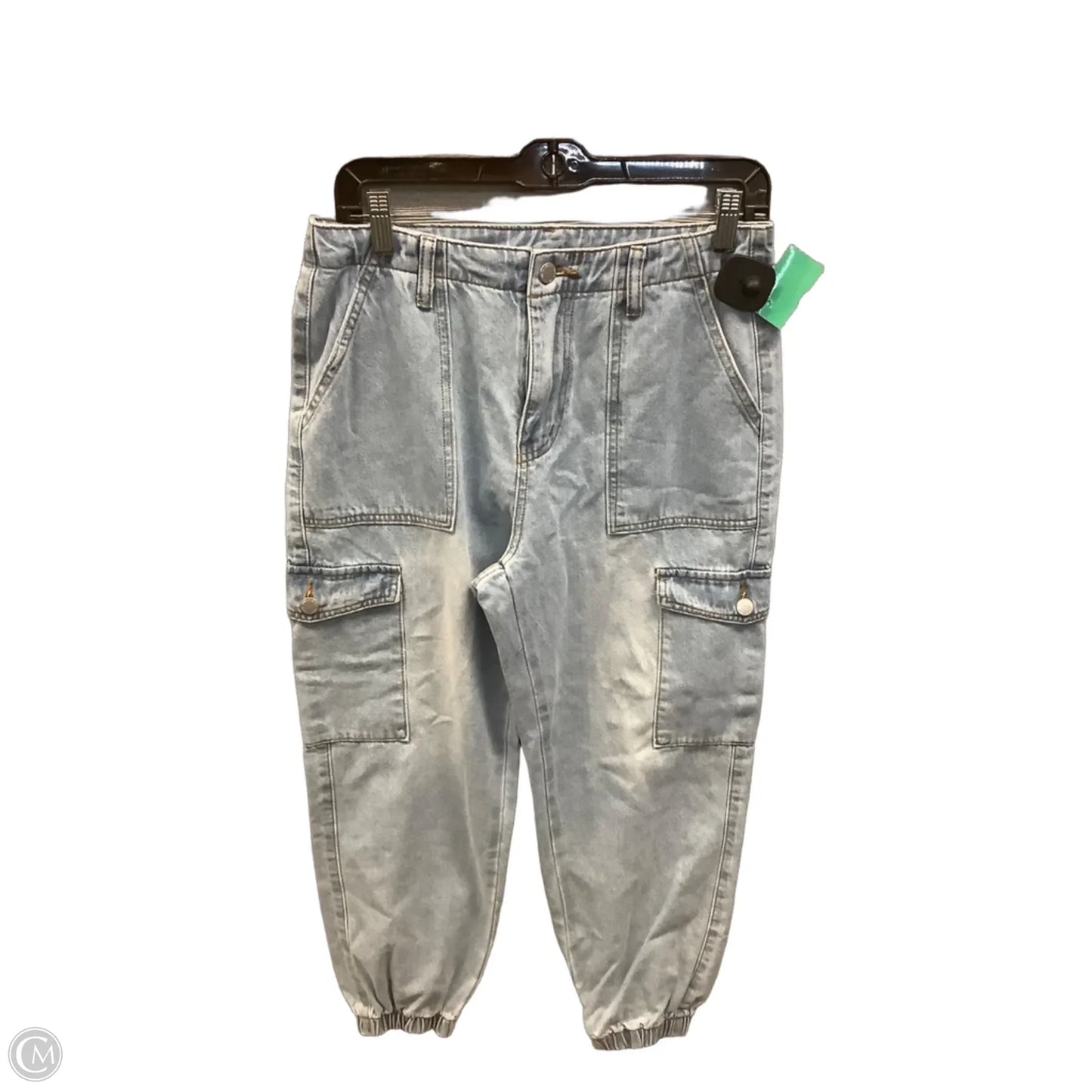 Jeans Cropped By Shein In Blue Denim, Size: 8p