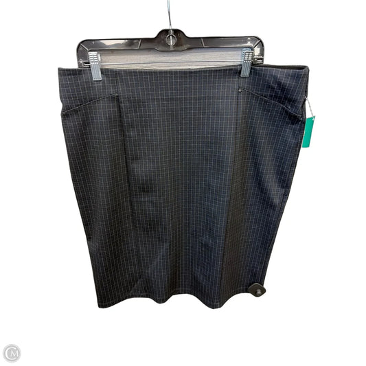 Skirt Midi By 89th And Madison In Blue, Size: 14