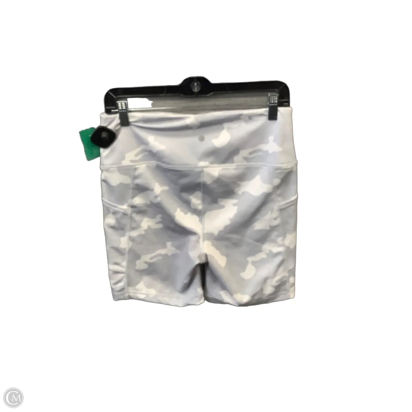 Athletic Shorts By Yogalicious In Grey, Size: L