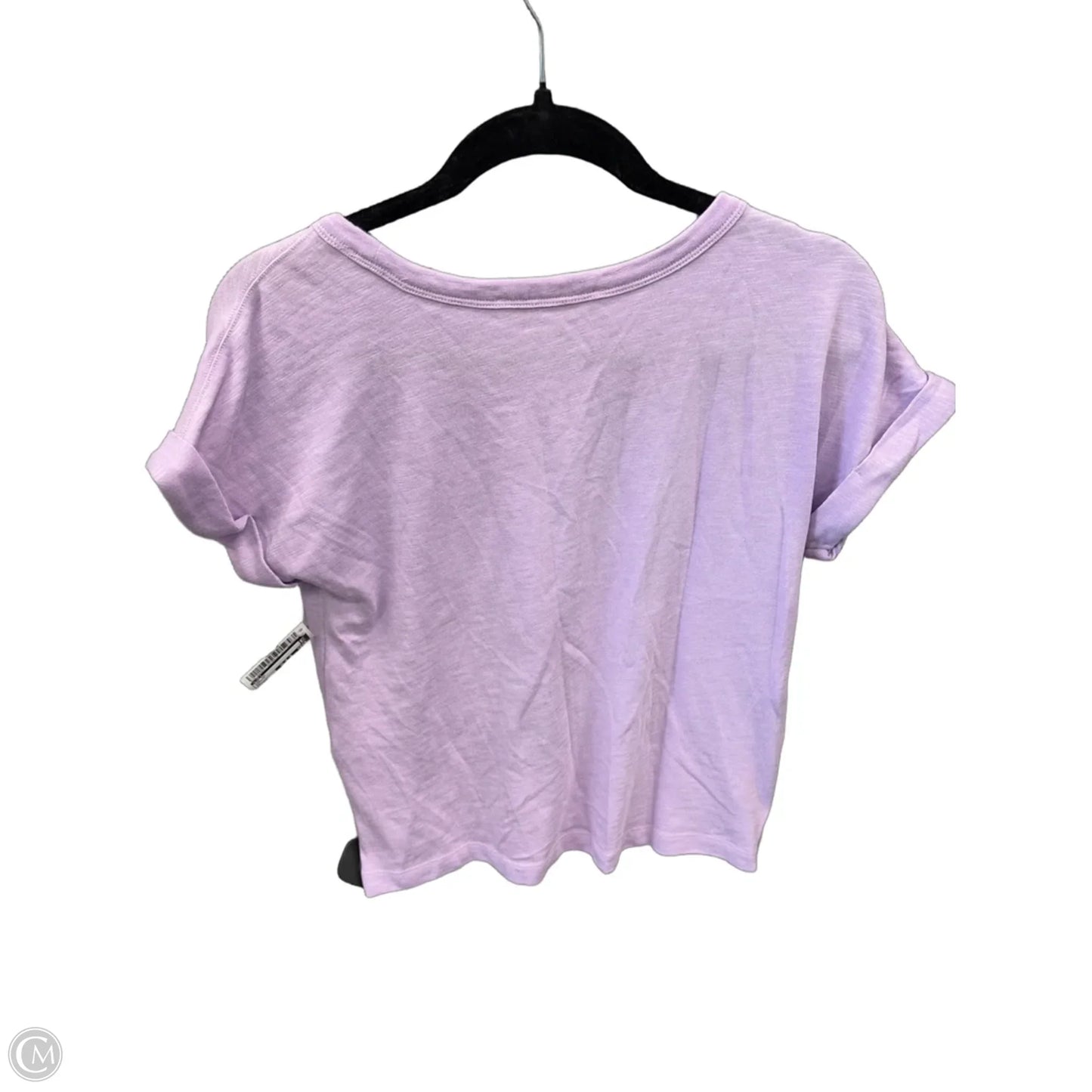 Top Short Sleeve By Loft In Purple, Size: Xs